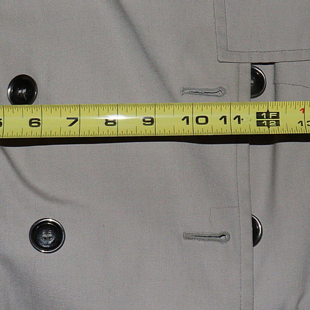 Vintage classic London fog rain/over coat 12 reg - Picture 7 of 7